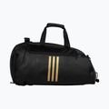 adidas borsa da allenamento 50 l nero/oro 2