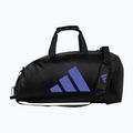 adidas borsa da allenamento 50 l nero/blu sfumato