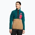 Felpa donna Picture Arcca 1/4 Zip dark stone