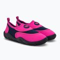 Scarpe acquatiche Aqualung Beachwalker rosa/blu navy per bambini 4
