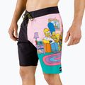 Pantaloncini da bagno Billabong Simpsons Family Couch da uomo, nero