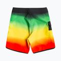 Billabong 73 Fade Pro pantaloncini da bagno rasta per bambini 2