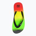 Infradito Billabong Tides Fade rasta da uomo 6