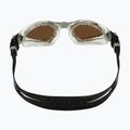 Occhiali da nuoto polarizzati Aquasphere Kayenne 2022 trasparente/argento/marrone 9