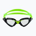 Occhialini da nuoto per bambini Aquasphere Kayenne 2022 nero/verde brillante/chiaro 2