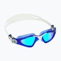 Occhialini da nuoto Aquasphere Kayenne blu/bianco/blu specchio 8
