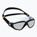 Maschera da nuoto Aquasphere Vista grigio scuro/nero/argento specchiato