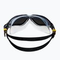Maschera da nuoto Aquasphere Vista grigio scuro/nero/argento specchiato 5