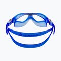 Maschera da nuoto per bambini Aquasphere Vista 2022 blu/arancione/chiaro 5
