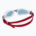 Occhiali da nuoto Aquasphere Kayenne Pro bianco/grigio/rosso specchiato 4