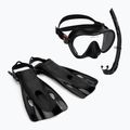Aqualung Nabul Set Snorkeling nero/nero