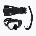 Aqualung Nabul Set Snorkeling nero/nero 14