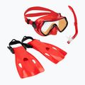 Aqualung Hero Set snorkeling per bambini rosso/oro