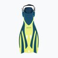 Pinne da snorkeling Aqualung Fizz yellow/pert 5