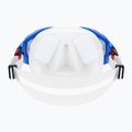 Set da snorkeling Aqualung Hawkeye Combo bianco/blu/rosso 5