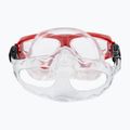 Set da snorkeling Aqualung Saturn Combo trasparente/rosso 5