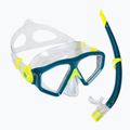 Set da snorkeling Aqualung Saturn Combo trasparente/blu