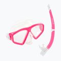 Set da snorkeling Aqualung Saturn Combo trasparente/rosa 9