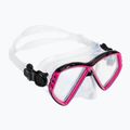 Set di boccagli per bambini Aqualung Cub Combo trasparente/rosa 2