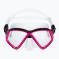 Set di boccagli per bambini Aqualung Cub Combo trasparente/rosa 3