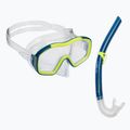 Kit snorkeling per bambini Aqualung Raccon Combo trasparente/blu/giallo