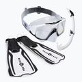 Aqualung Vita Snorkeling Set bianco/nero