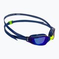 Occhiali da nuoto Aquasphere Xceed 2022 blu navy/blu navy/blu specchiato