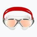 Maschera da bagno Aquasphere Vista bianco/rosso/mirrorosso iridescente MS5050906LMI 7
