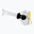 Maschera da snorkeling per bambini Aqualung Cub trasparente/gialla 3