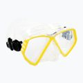 Maschera da snorkeling per bambini Aqualung Cub trasparente/gialla 6