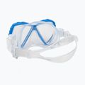 Maschera da snorkeling Aqualung Cub trasparente/blu junior 4