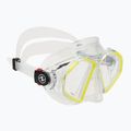 Maschera da snorkeling Aqualung Hawkeye trasparente/gialla