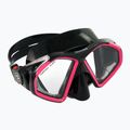 Maschera da snorkeling Aqualung Hawkeye nero/rosa 6