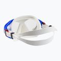 Maschera per lo snorkeling Aqualung Hawkeye bianco/blu 4