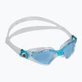 Aquasphere Kayenne trasparente/turchese per bambini EP3190043LB