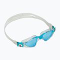 Aquasphere Kayenne trasparente/turchese per bambini EP3190043LB 6