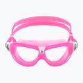 Maschera da nuoto per bambini Aquasphere Seal Kid 2 rosa/rosa/chiaro 2