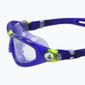 Maschera da nuoto per bambini Aquasphere Seal Kid 2 rosso/viola/lime 5