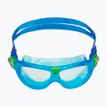 Maschera da nuoto per bambini Aquasphere Seal Kid 2 turchese/blu/trasparente 2