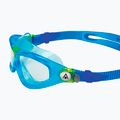 Maschera da nuoto per bambini Aquasphere Seal Kid 2 turchese/blu/trasparente 3