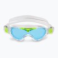 Maschera da bagno per bambini Aquasphere Vista trasparente/verde brillante/blu MS5630031LB 7
