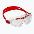 Maschera da nuoto Aquasphere Vista XP trasparente/rosso