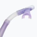 Set da snorkeling Aqualung Nabul maschera + boccaglio + pinne viola traslucido 7