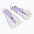 Set da snorkeling Aqualung Nabul maschera + boccaglio + pinne viola traslucido 9