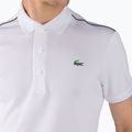 Polo Lacoste tennis uomo DH2094 bianco/nero 5