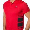 Polo Lacoste uomo DH0866 fireman/bianco/nero 5