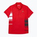 Polo Lacoste uomo DH0866 fireman/bianco/nero