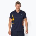 Polo Lacoste da uomo DH0866 blu navy/mandarino di ginestra 2