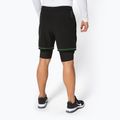 Pantaloncini da tennis Lacoste uomo GH1041 nero/nero verde 3