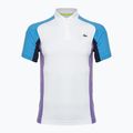 Polo Lacoste tennis uomo DH9265 bianco/argentino blu navy